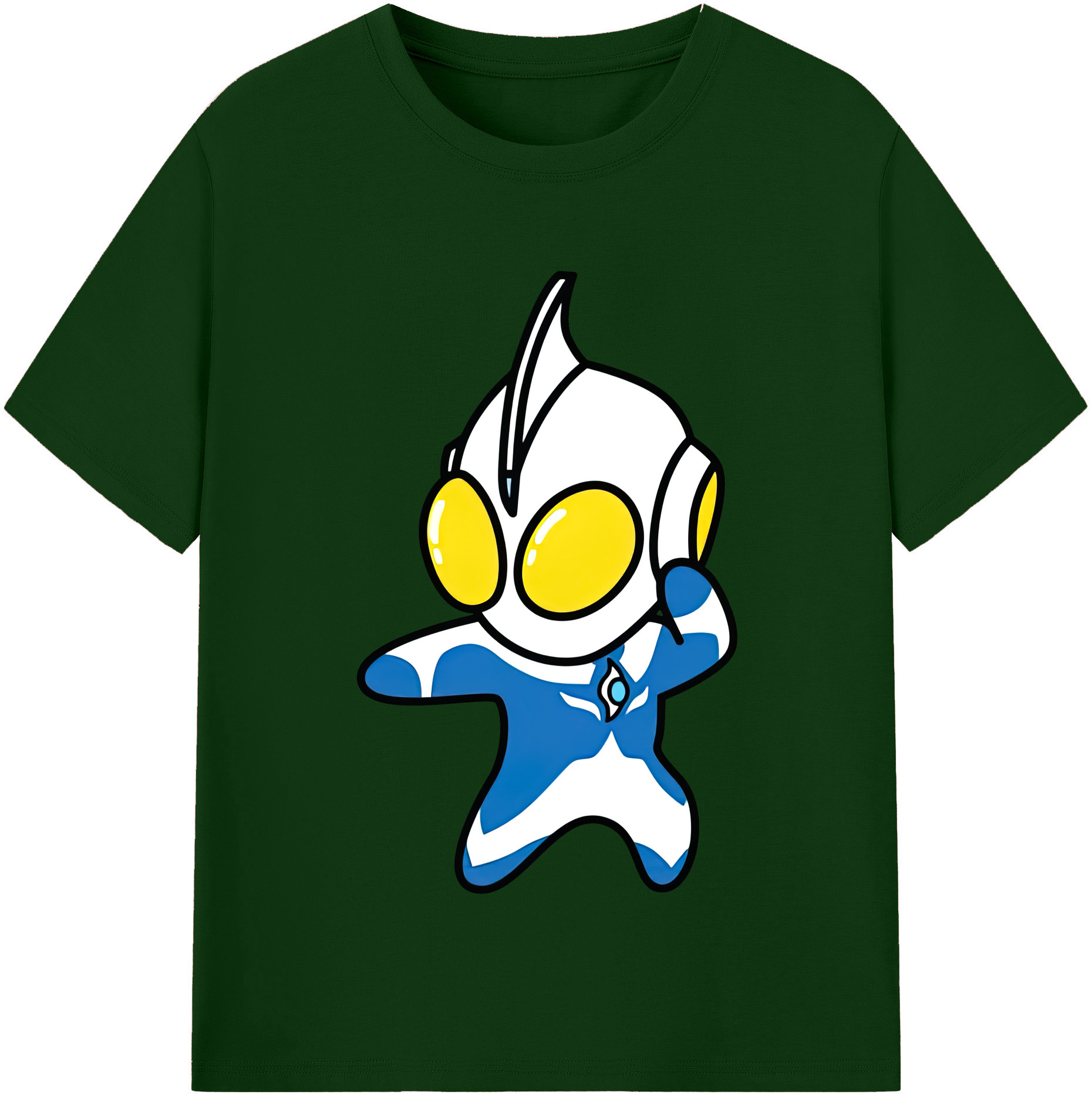（画像用） ウルトラマン Ultraman 綿100％半袖Tシャツ（フロントプリント）